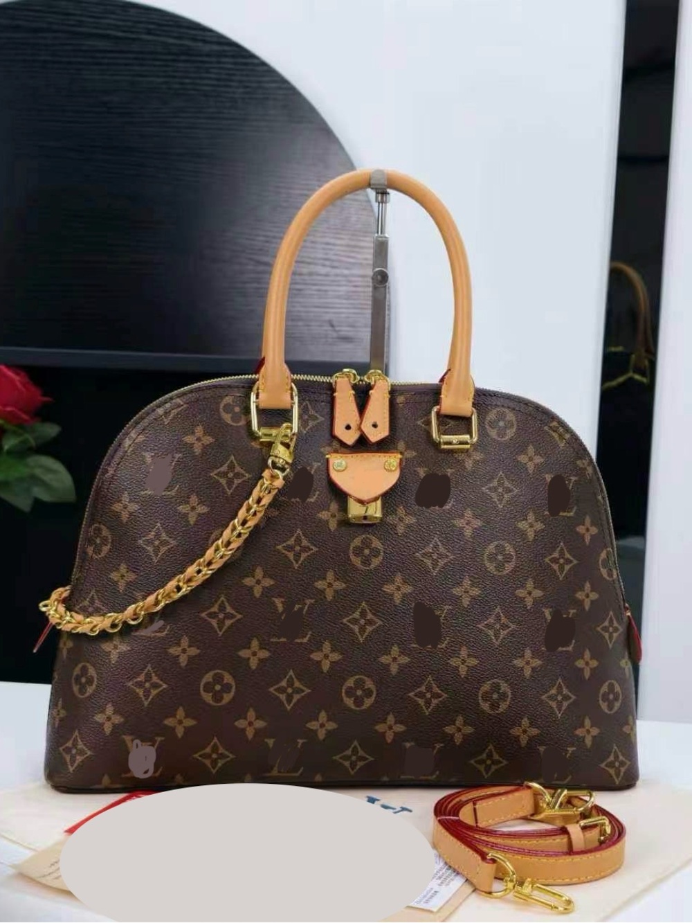 New women’s brown fashion bag
